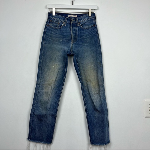 Levi’s 501 Wedgie Straight Fit Jeans - Picture 1 of 12